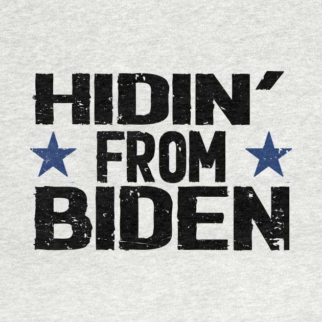 hidin from biden for president by Netcam